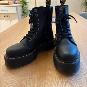 Dr. Martens Black Platform Boots